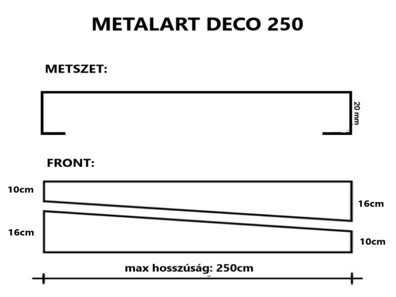 flexibilis méretű kerítéslécek