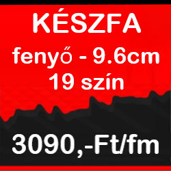 festett fa kerítéslécek kedvező áron