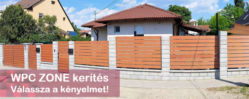 wpc kerítés gondozásmentes wpc kerítés elemek