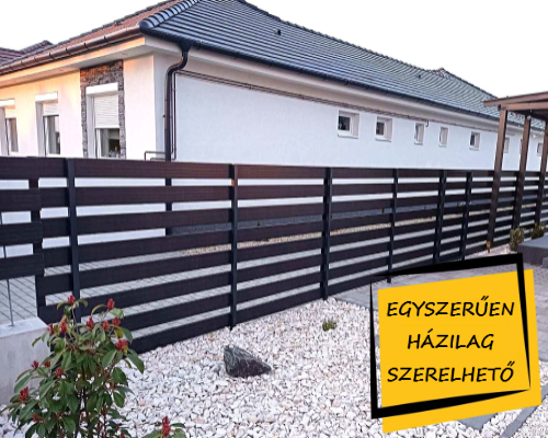 hagyományos wpc kerítés wpc kerítés elemek kapura is