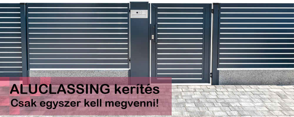 alumínium kerítés alu kerítés elemek
