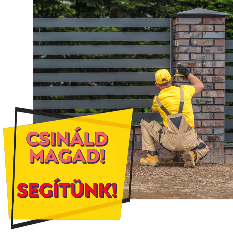 A műanyag kerítés házilag szerelhető egyszerűen gyorsan telepíthető kerítések