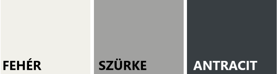 műanyag kerítéselem színek mini kerítésléc profil színek