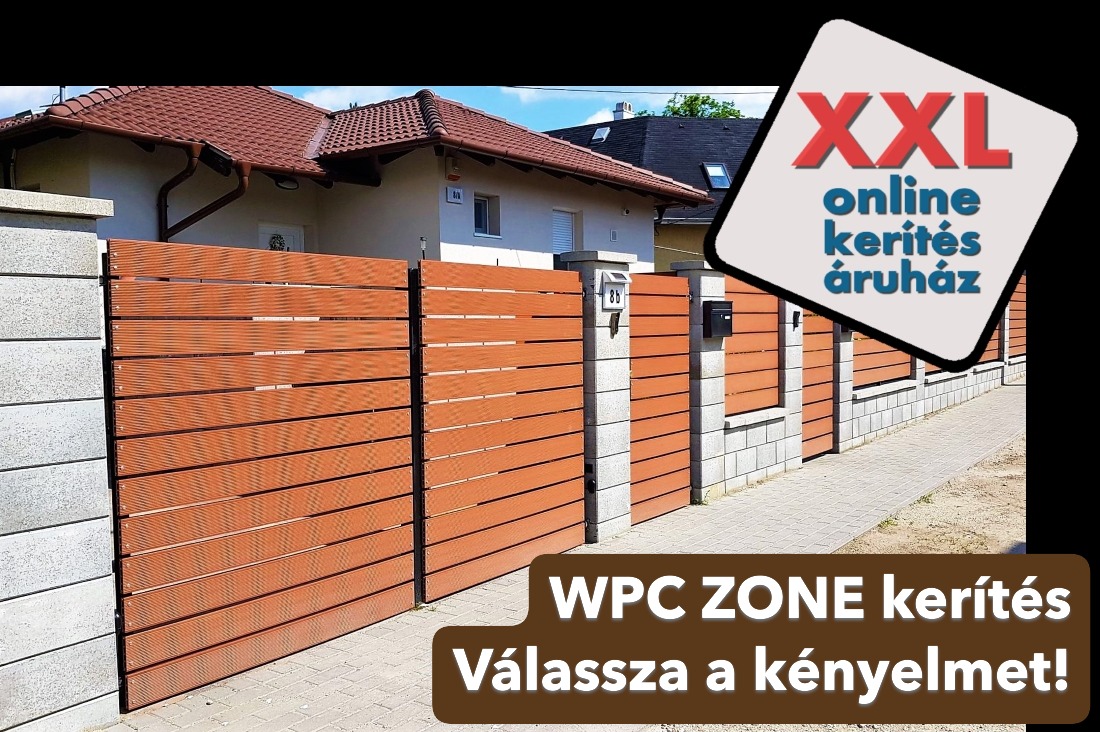 wpc kerítés gondozásmentes wpc kerítés elemek