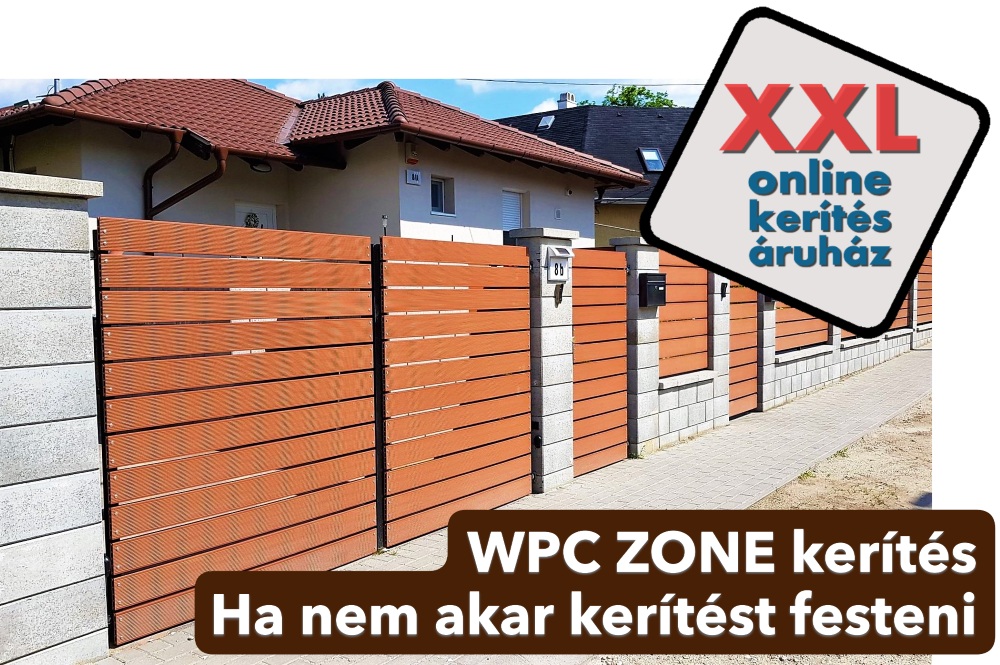 wpc kerítés gondozásmentes wpc kerítés elemek