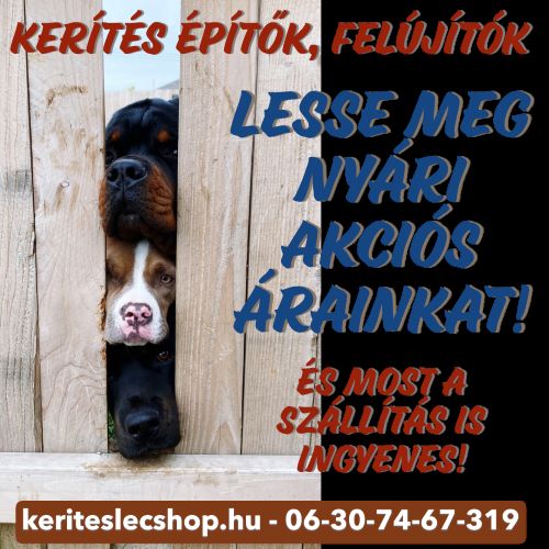 fa kerítésléc most nagy kedvezményel kedvező áron minden fa kerítéselem