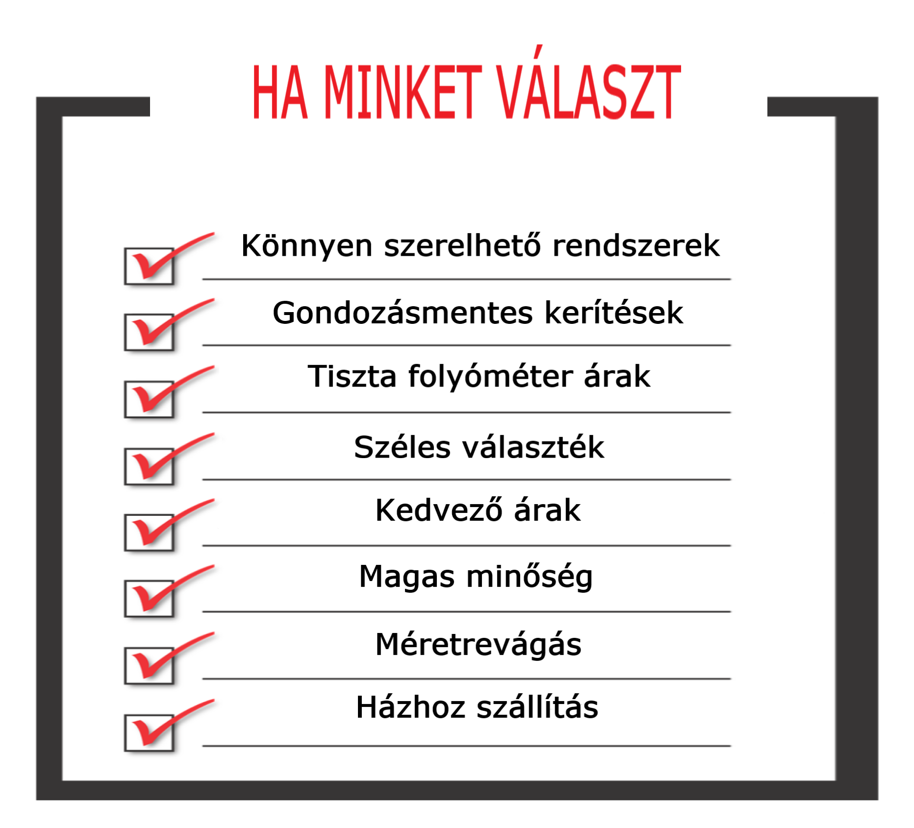 kerítéselem forgalmazás