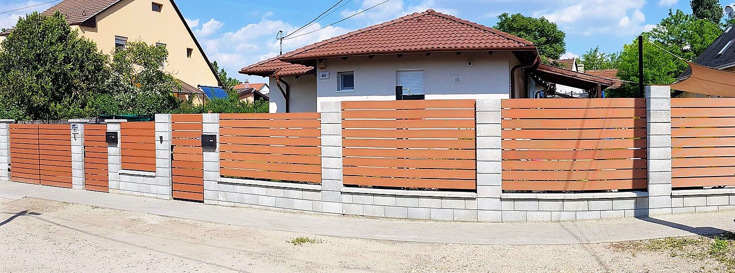 utcafronti wpc kerítés