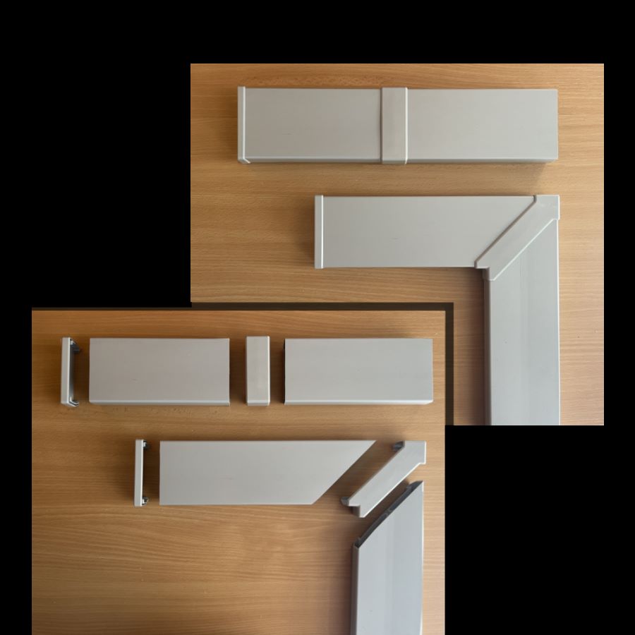 könyöklő profil összeállítása