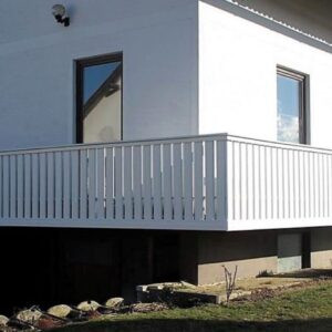 Erkélykorlát elemek