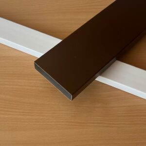 alumínium kerítéselemek sötétbarna