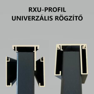 rxu alumínium rögzítő profil