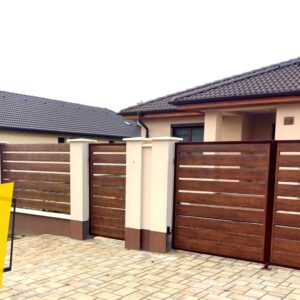 Lemez kerítés elemek, fém kerítés elemek