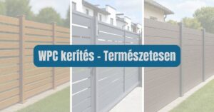 WPC kerítés – Természetesen