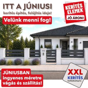 kerítések akciós áron