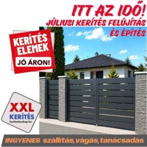 kerítés elemek most akciós áron vásárolhatóak